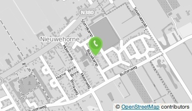 Bekijk kaart van Brievenbus in Nieuwehorne