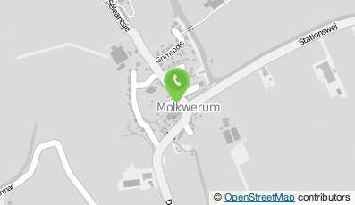 Bekijk kaart van Brievenbus in Molkwerum
