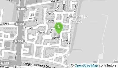 Bekijk kaart van Brievenbus in Franeker