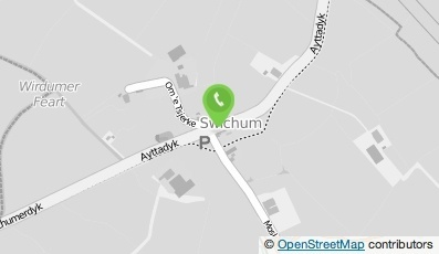 Bekijk kaart van Brievenbus in Swichum