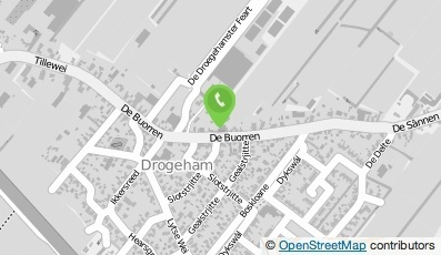 Bekijk kaart van Brievenbus in Drogeham