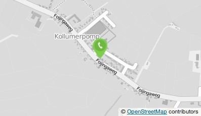 Bekijk kaart van Brievenbus in Kollumerpomp