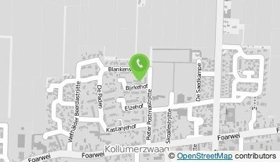 Bekijk kaart van Brievenbus in Kollumerzwaag