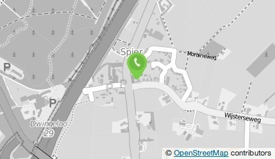 Bekijk kaart van Brievenbus in Spier