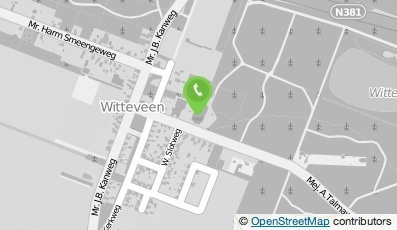 Bekijk kaart van Brievenbus in Witteveen