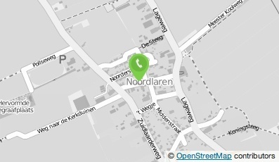 Bekijk kaart van Brievenbus in Noordlaren