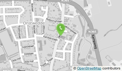 Bekijk kaart van Brievenbus in Onstwedde