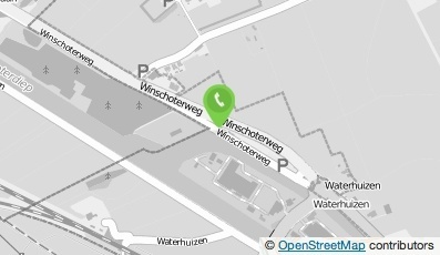 Bekijk kaart van Brievenbus in Waterhuizen