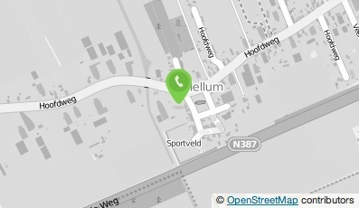 Bekijk kaart van Brievenbus in Hellum