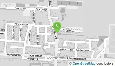 Bekijk kaart van Brievenbus in Noordbroek