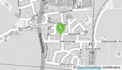 Bekijk kaart van Brievenbus in Sauwerd