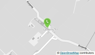 Bekijk kaart van Brievenbus in Lellens