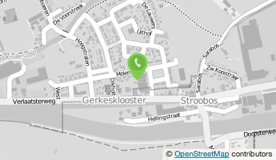 Bekijk kaart van Brievenbus in Gerkesklooster