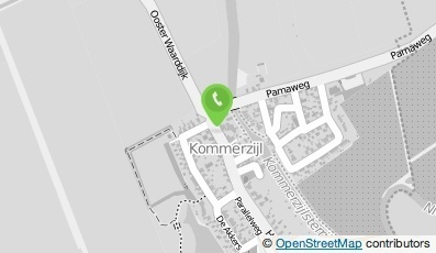 Bekijk kaart van Brievenbus in Kommerzijl