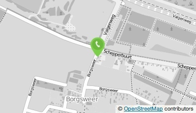 Bekijk kaart van Brievenbus in Borgsweer