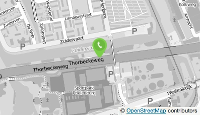 Bekijk kaart van Servauto inzake 'Thorbeckeweg' in Zaandam