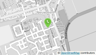 Bekijk kaart van Ipse de Bruggen Parkstraat 14 in Nieuwveen