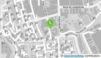 Bekijk kaart van Bij Sigrid in Genemuiden