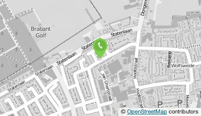 Bekijk kaart van Glas- en Schildersbedrijf Van Poppel in Rijen