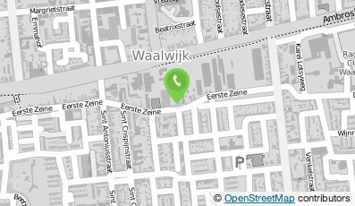 Bekijk kaart van Kinderdagverblijf de Kindereijk in Waalwijk