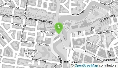 Bekijk kaart van Club Yoga Leeuwarden  in Leeuwarden