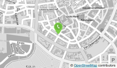 Bekijk kaart van Gek, Genoeg, Gewoon in Bergen op Zoom