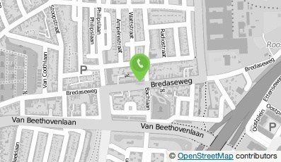 Bekijk kaart van Famous Mister Chicken Roosendaal (FMC Roosendaal) in Roosendaal