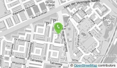 Bekijk kaart van Ricky's Place t.h.o.d.n. Franch & Free in Dordrecht