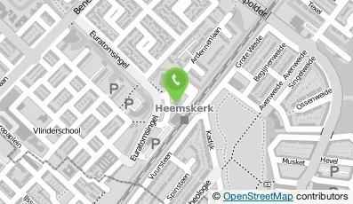 Bekijk kaart van Vbis.nl in Heemskerk