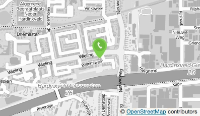 Bekijk kaart van Leef@home in Hardinxveld-Giessendam