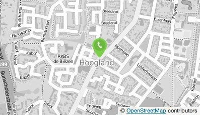 Bekijk kaart van Hotstone Hoogland in Hoogland