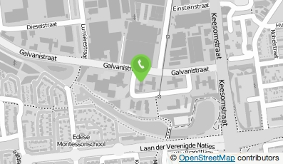 Bekijk kaart van Stichting Rugzorg Nederland in Ede