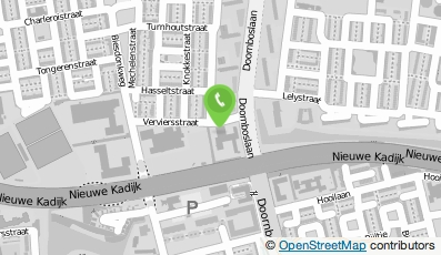 Bekijk kaart van Curio Verviersstraat in Breda