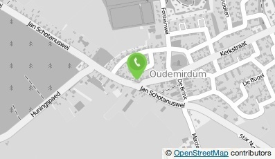 Bekijk kaart van Hoveniersbedrijf Tinus Muizelaar in Oudemirdum