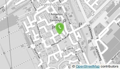 Bekijk kaart van Hoeve Carelsveld in Zevenhuizen