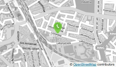 Bekijk kaart van Bouwbedrijf Leurs  in Hilversum