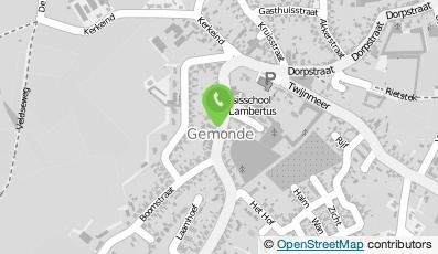 Bekijk kaart van Hoveniersbedrijf Theo van Hamond in Gemonde