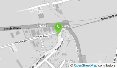 Bekijk kaart van Café-Restaurant- Zalencomplex De Ruif in Wagenberg