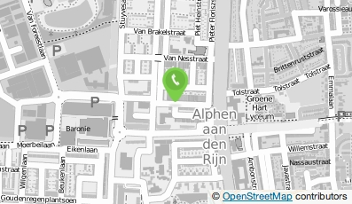 Bekijk kaart van Cesartherapie Kapel in Alphen aan den Rijn