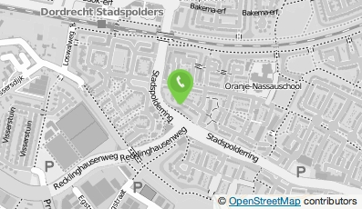 Bekijk kaart van Praktijk De Helpende in Dordrecht