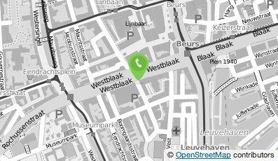 Bekijk kaart van V.O.F. Medsen Apotheek Lagaay Westblaak in Rotterdam