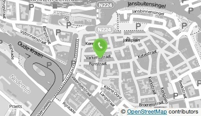 Bekijk kaart van Dalia Lounge B.V. i.o. in Arnhem