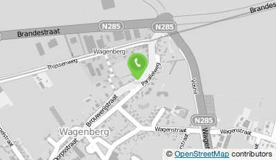 Bekijk kaart van Chantal's Haardroom in Wagenberg