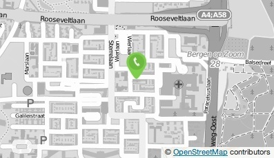 Bekijk kaart van Stukadoorsbedrijf L. van Kempen in Bergen op Zoom