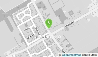 Bekijk kaart van Pedicurepraktijk & Nagelsalon 't Suydevelt in Nieuw-Dordrecht