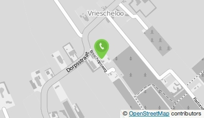 Bekijk kaart van Feestbedrijf JOJO in Vriescheloo