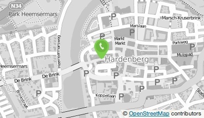 Bekijk kaart van SCnet Nederland in Hardenberg