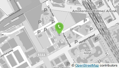 Bekijk kaart van ABN AMRO Bank N.V. in Amsterdam
