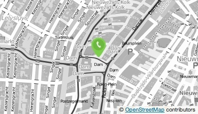 Bekijk kaart van Swarovski Boutique A'dam De Dam in Amsterdam