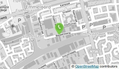 Bekijk kaart van Verbruggen Emmeloord Holding B.V. in Emmeloord